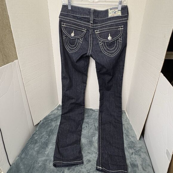 True Religion Skinny Jeans #112790 Size 29 USA 99% Cotton Y2k Preppy - Picture 4 of 13
